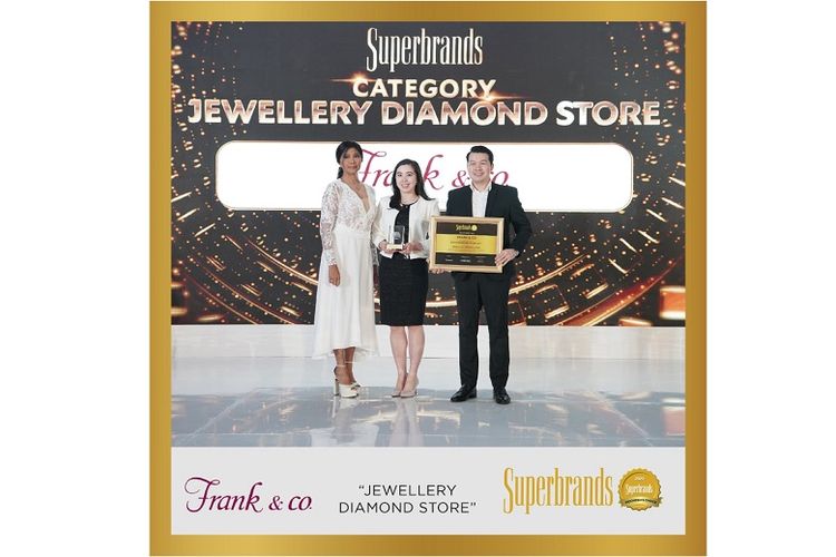 Frank & co. mendapatkan penghargaan Jewellery Diamond Store pada ajang Superbrands Award 2022. 

