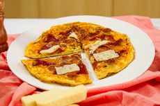 Resep Pizza Tortila Teflon, Camilan Tanpa Tepung yang Praktis