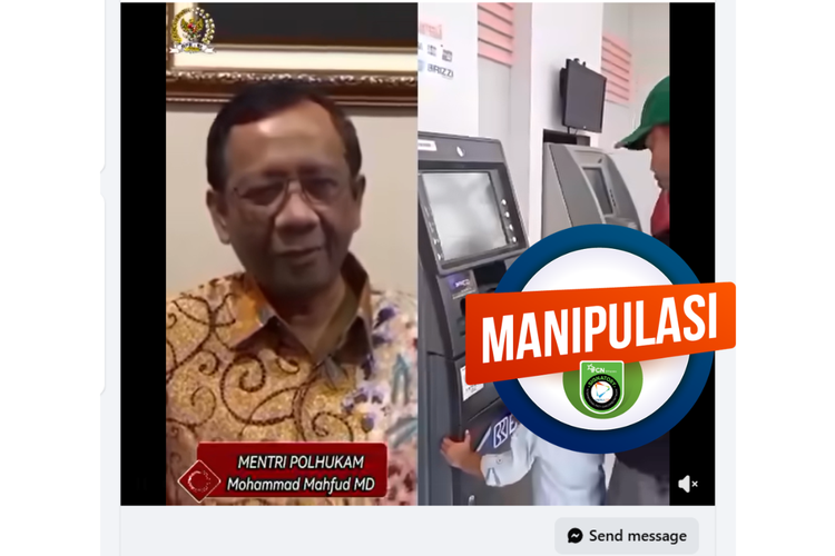 INFOGRAFIK: Muncul Hoaks Mahfud MD Bagi-bagi Dana untuk Usaha Sebesar Rp 100 Juta