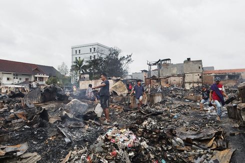 Kebakaran di Tanah Abang, Kelalaian Matikan Kompor Bikin 87 Bangunan Luluh Lantak...