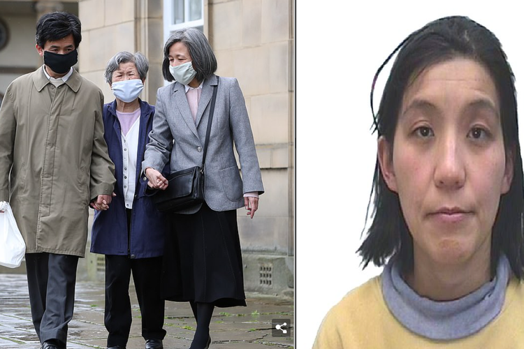 Rina Yasutake (kanan), 49 tahun, sudah dalam keadaan membusuk tingkat lanjut karena disimpan hingga enam minggu setelah kematiannya oleh ibunya Michiko Yasutake, 78 tahun, saudara perempuan Yoshika Yasutake, 55 tahun, dan saudara laki-laki Takahiro Yasutake, 49 tahun.