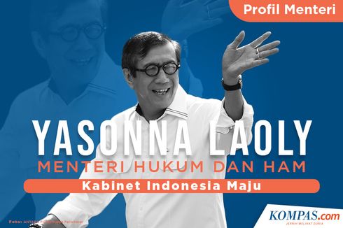 [INFOGRAFIK] Profil Yasonna Laoly, Menteri Hukum dan Hak Asasi Manusia