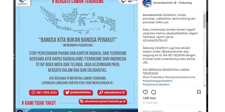 Cara Laporkan Status Hoax Dan SPAM Ke Facebook Laporkan Postingan Provokasi, Hoaks, dan SARA ke Aduan Konten!