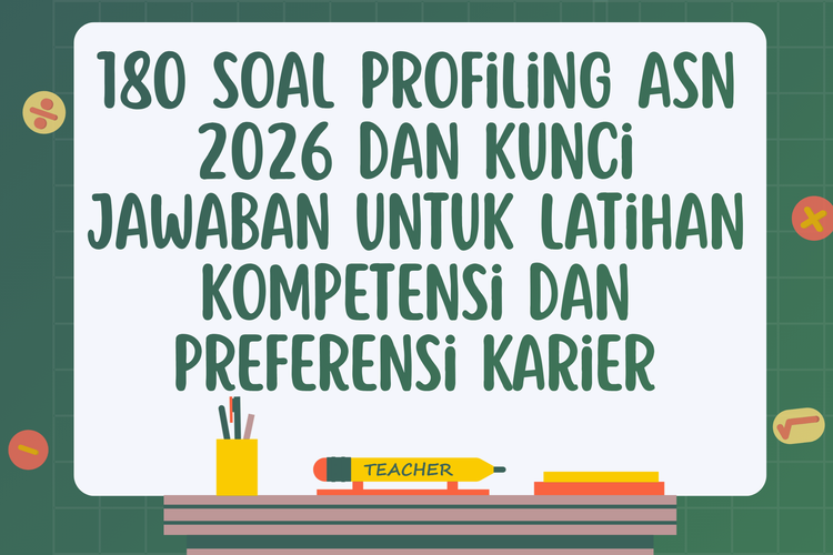 180 Soal Profiling ASN 2026 dan Kunci Jawaban untuk Latihan Kompetensi dan Preferensi Karier