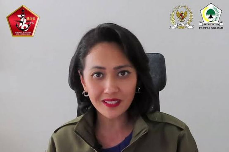 Anggota Komisi I Dewan Perwakilan Rakyat (DPR) Republik Indonesia (RI) Christina Aryani.