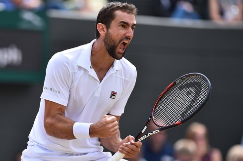 Marin Cilic Raih Semifinal Perdana di Wimbledon