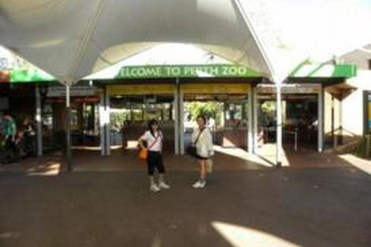 Kebun Binatang Perth.