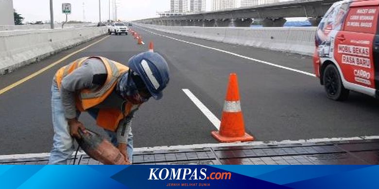 Hati-hati, Ada Perbaikan Expansion Joint di Jalan Tol Layang MBZ - Vimarsana News