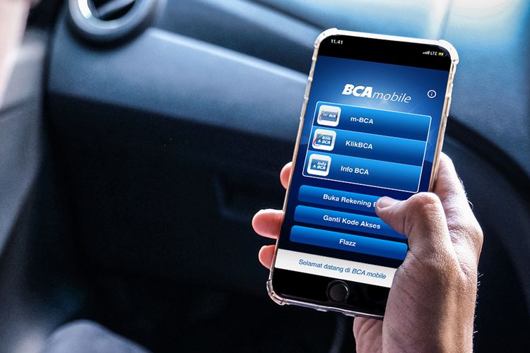Cara tarik tunai tanpa kartu di ATM BCA via BCA Mobile.