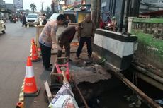 Jalan Ambles di Sawangan, Pemkot Depok Minta Kementerian PUPR Perbaiki