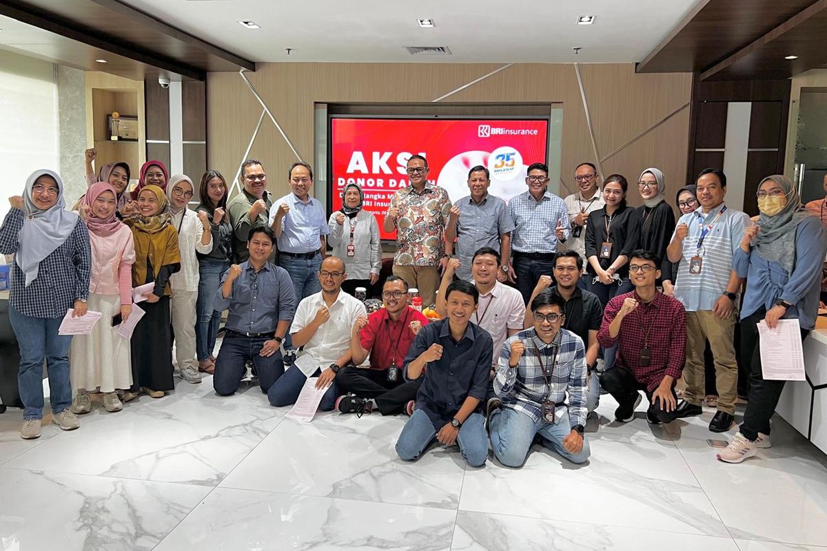 Corporate social responsibility (CSR) pada kegiatan Donor Darah juga dilakukan secara serentak di seluruh kantor cabang BRI Insurance yang tersebar di Indonesia dan di Kantor Pusat.