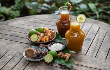 Beras kencur, minuman yang kaya manfaat