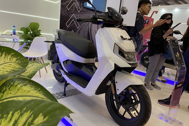 Motor Listrik Gova F600 mejeng di IMOS 2023