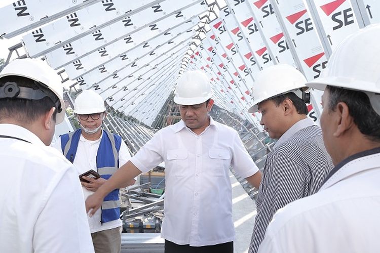 Hendrar Prihadi pantau pembangunan infrastruktur di Pandanaran