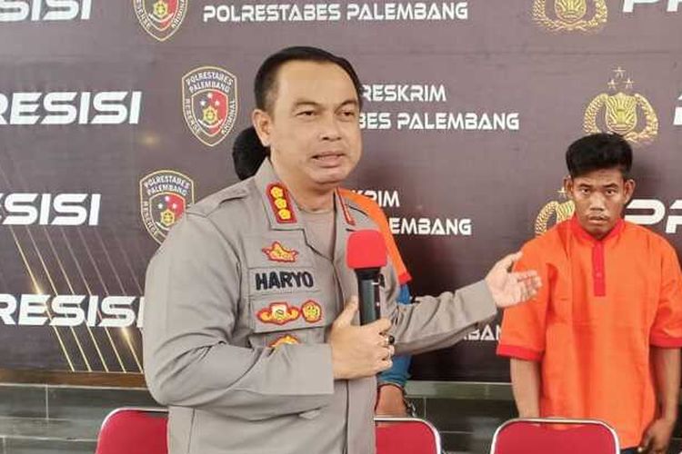 Kapolrestabes Palembang Kombes Harryo Sugihhartono.