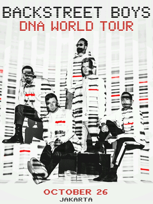Poster tur dunia DNA World Tour Backstreet Boys Dok. Image Dynamic