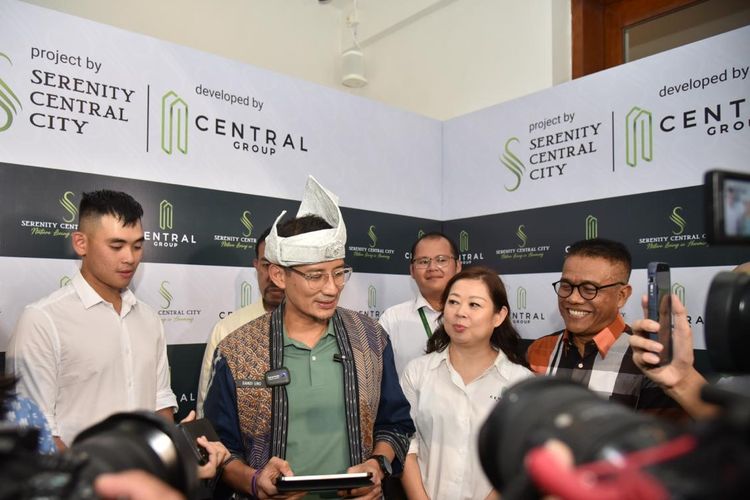 Menparekraf mengaku terkesima akan pengembangan proyek Serenity Central City.