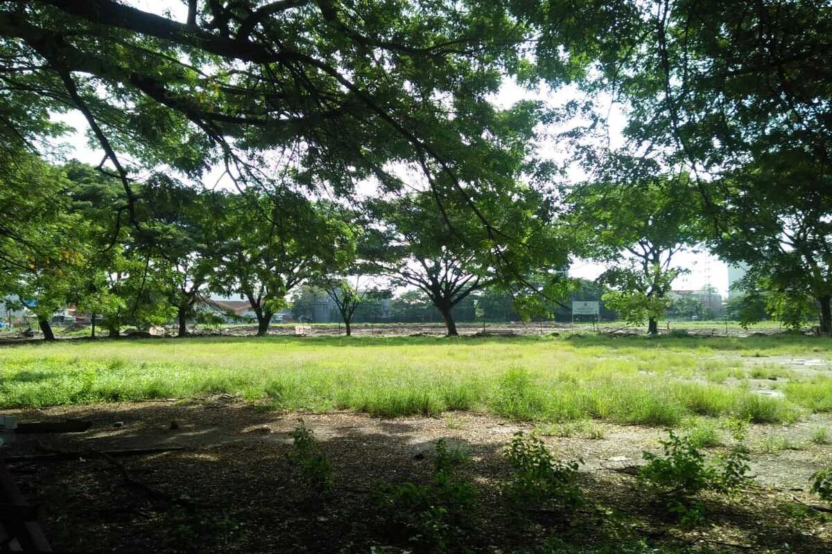 Stadion Mattoanging telah dibongkar dan telah rata dengan tanah