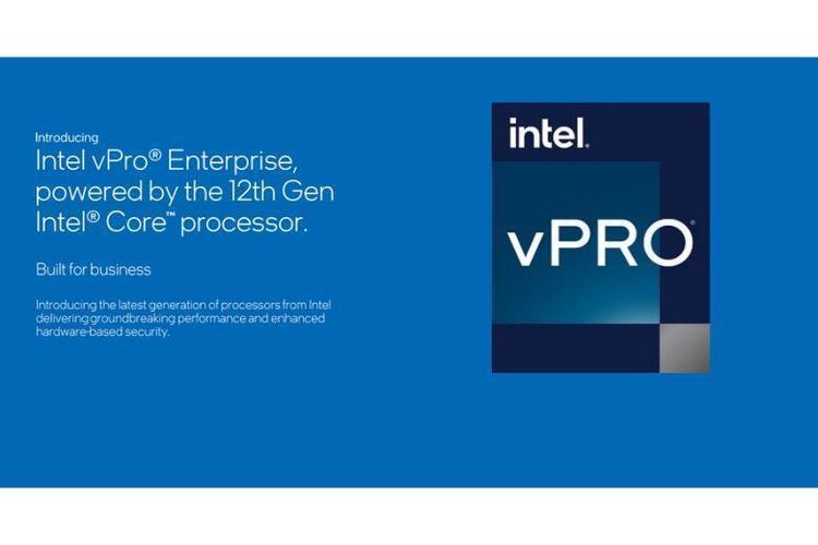 Prosesor Intel vPro® Enterprise untuk mendukung sistem kerja hibrida. 

