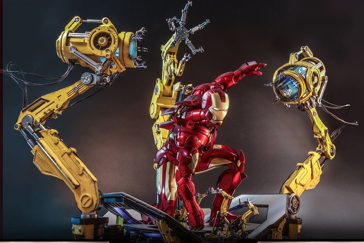 Action figure Iron Man dari Hot Toys