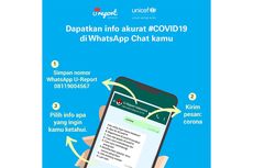 Update Info Corona Indonesia Bisa Diakses di WhatsApp, Ini Infonya!