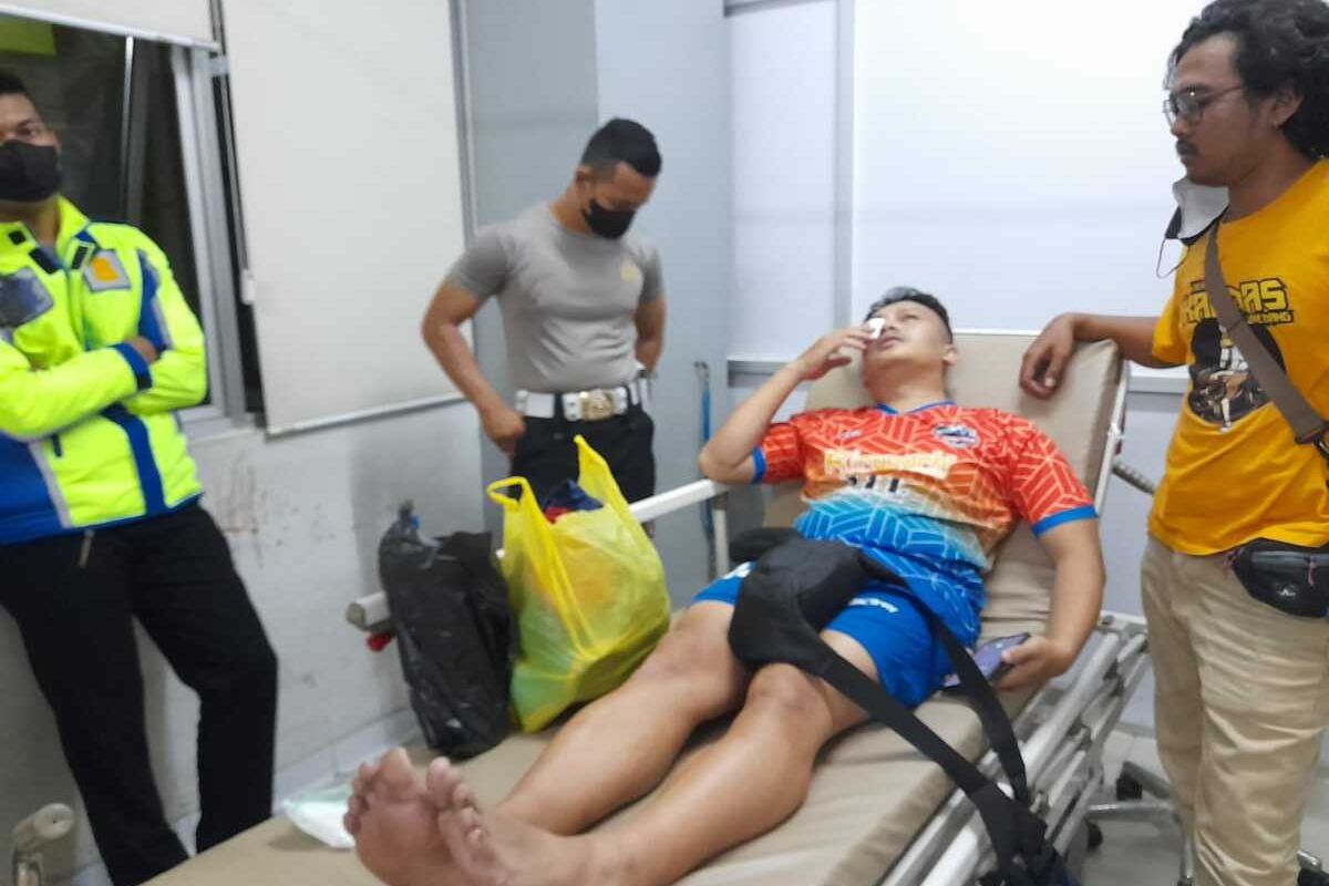 Kontributor Metro TV Husni Nursyaf menjalani perawatan intensif di RSUD Sumedang, Selasa (29/3/2022) malam. AAM AMINULLAH/KOMPAS.com