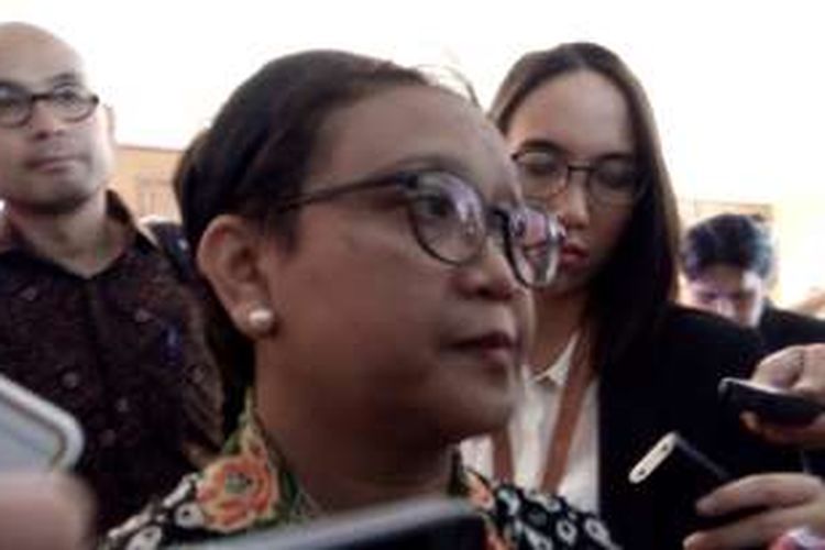 Menteri Luar Negeri RI Retno Marsudi usai membuka acara IORA di Nusa Dua Bali, Kamis(27/10/2016/