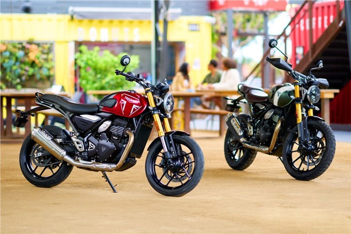 Motor kolaborasi Bajaj-Triumph resmi meluncur, Speed 400 dan Scrambler 400 X