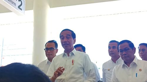 Soal DPR Setujui Anggaran Pemilu untuk Satu Putaran, Jokowi: Tanya Menkeu, Pasti Disiapin