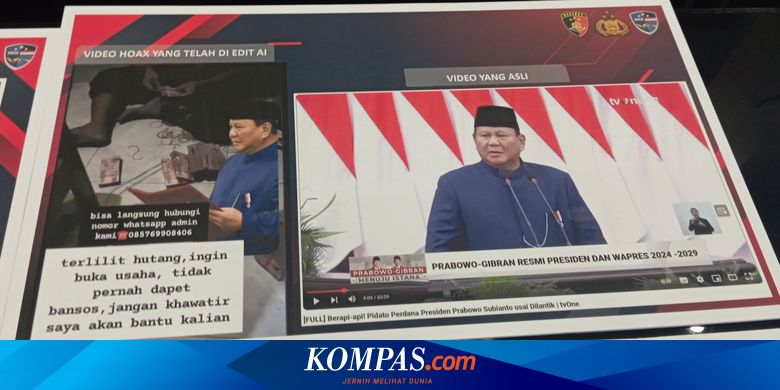 Akun Penyebar Video Deepfake Prabowo Diikuti Ribuan Orang Sebelum Diblokir Halaman all - Kompas | Opsitek-1