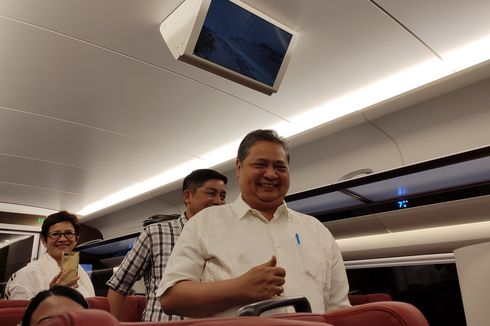 Kereta Cepat Dilanjutkan ke Surabaya, Menko Airlangga: Tanggung kalau Hanya sampai Bandung