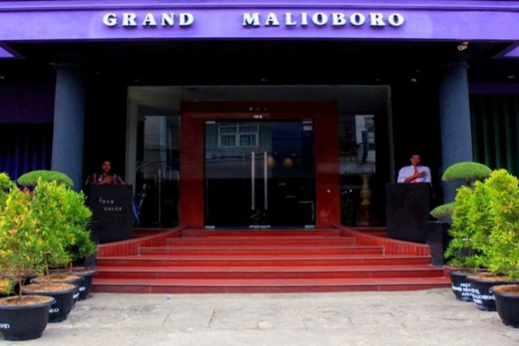 Hotel Grand Malioboro di kawasan Pasar Kota Jambi