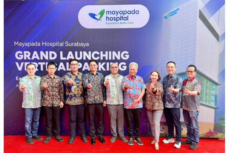 Peresmian Automated Vertical Parking di Mayapada Hospital Surabaya berlangsung meriah, menandai inovasi baru rumah sakit dalam menghadirkan akses parkir modern dan nyaman bagi pasien serta pengunjung. 