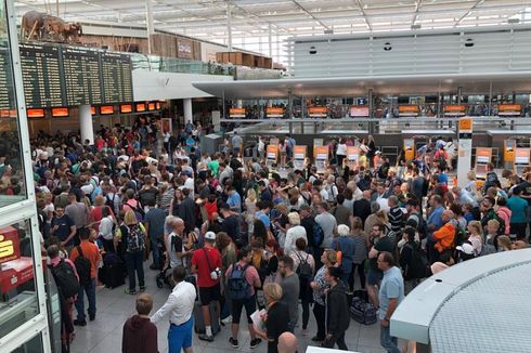 Perempuan Misterius Menyusup ke Bandara, 200 Penerbangan Dibatalkan