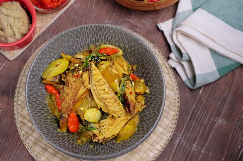 Resep Asam Padeh Ikan Tongkol, Masakan Sehat Sedikit Minyak