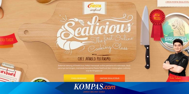 Yuk Kursus Masak Online Bareng Chef Arnold Halaman All Kompas Com