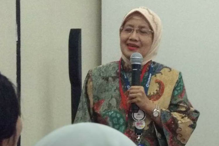 Ketua Perhimpunan Geriatri Medik Indonesia (Pergami), Prof dr Siti Setiati, SpPD-KGER dalam jumpa pers Hari Lanjut Usia Nasional di Kementerian Kesehatan RI, Jakarta Selatan, Kamis (4/7/2019).