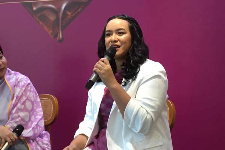 Anastasia Satriyo, M.Psi., psikolog anak dan play therapy, dalam peluncuran Lexus edisi spesial BT21, di Jakarta Selatan, Jumat (10/10/2025).