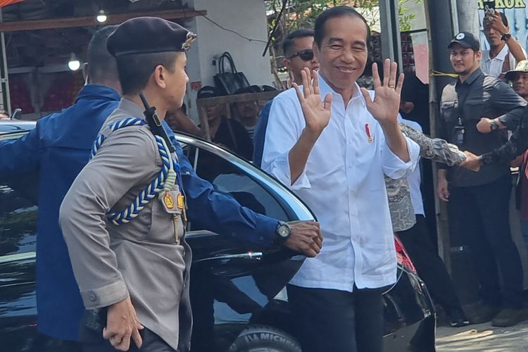 Presiden Jokowi saat kunjungan kerja ke Banyuwangi 