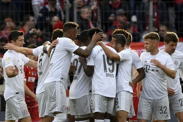 Laga FC Koeln vs Bayern Muenchen, Minggu (16/2/2020) malam WIB.