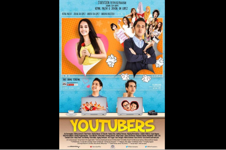 Poster film Youtubers.