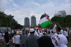 Aksi Bela Palestina Usai, Lalu Lintas di Sekitar Monas Padat