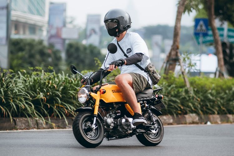 Ngefans Lama, Pria Ini Rakit Honda Gorilla Dari Nol Sampai Printilan