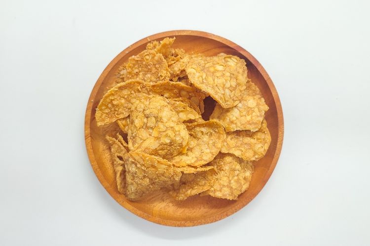 ilustrasi keripik tempe.