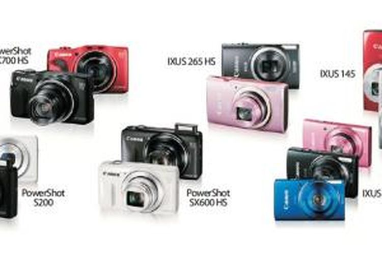 Enam kamera PowerShot dan Ixus baru yang dirilis oleh PT Datascrip