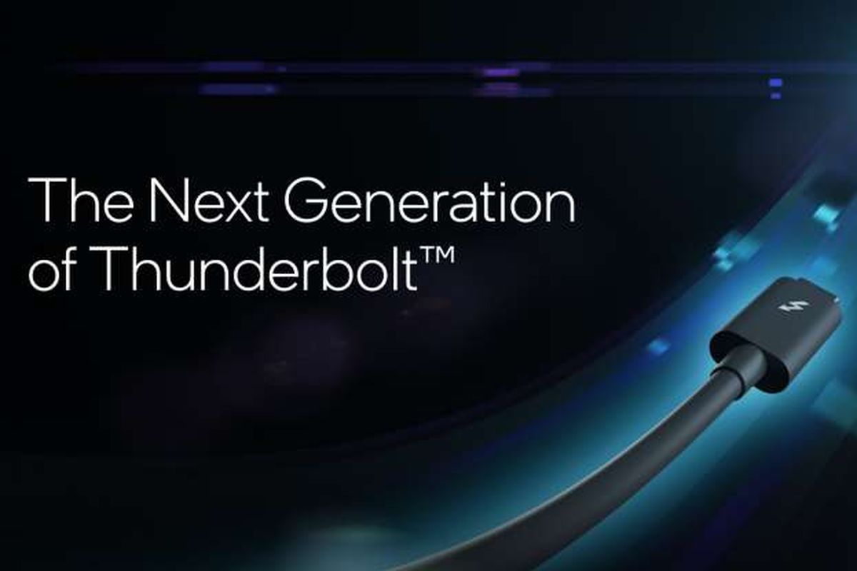 Ilustrasi Intel Thunderbolt terbaru.