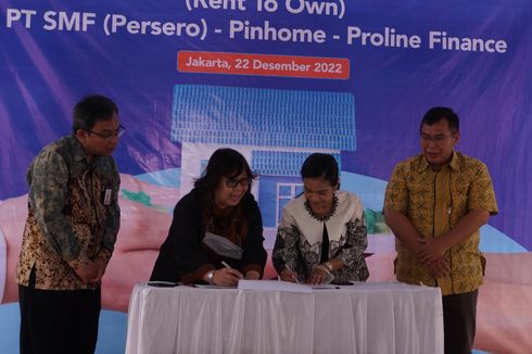 Fasilitasi MBR Miliki Rumah dengan Cara Sewa Beli, SMF Gandeng Proline dan Pinhome