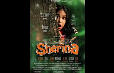 Sherina Munaf dalam film komedi musikal Petualangan Sherina (2000).
