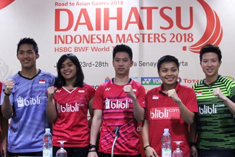 Pada turnamen  yang baru saja naik kelas ke level BWF World Tour Super 500 ini,  Indonesia akan turun dengan kekuatan penuh, termasuk Jonatna CHristie, Gregoria Marsika, Kevin sanjaya/Marcus Gideon, Greysia Piolii/Apriyani dan Liliyana Natsir/Tontowi Ahmad.