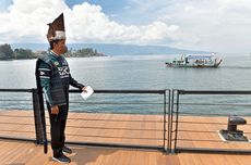 Baru Diresmikan Presiden Jokowi, Lampu dan Kawat Sling Baja di Pantai Bebas Parapat Hilang Dicuri